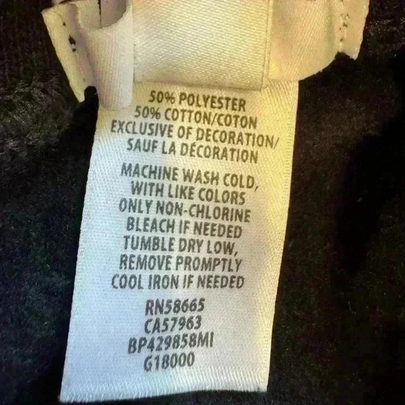 🌈 6/$60, BP Sagittarius Sweatshirt, Black, Small - Picture 4 of 4